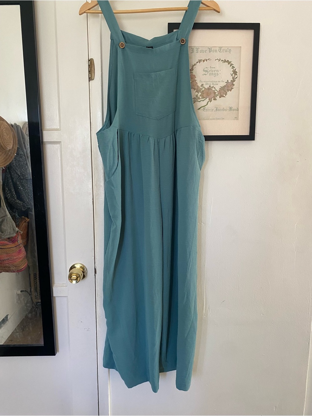 Boutique brand Teal Pinafore jumpsuit